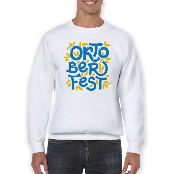 Oktoberfest Nature Banner Sweatshirt Men -Image by Shutterstock, Male 5X-Large