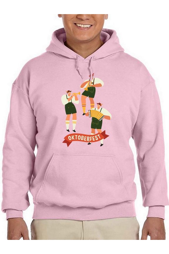 Oktoberfest Party Bavarian Men Hoodie Men -Image by Shutterstock, Male Large