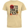 thumbnail image 1 of Oktoberfest Retro Vintage Poster Type Mens T Shirt Yellow Haze SM, 1 of 1