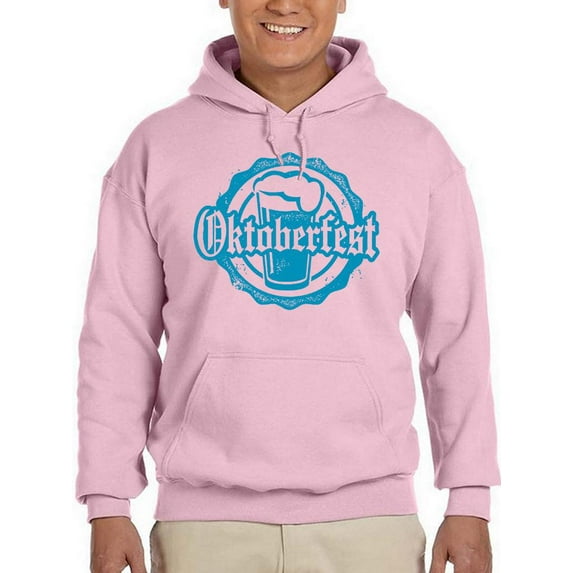 Oktoberfest Rubber Stamp Hoodie Men -Image by Shutterstock, Male x-Large