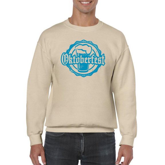 Oktoberfest Rubber Stamp Sweatshirt Men -Image by Shutterstock, Male x-Large