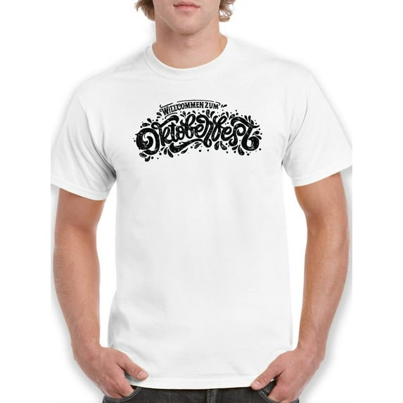 Oktoberfest Splash Banner T-Shirt Men -Image by Shutterstock, Male XX-Large