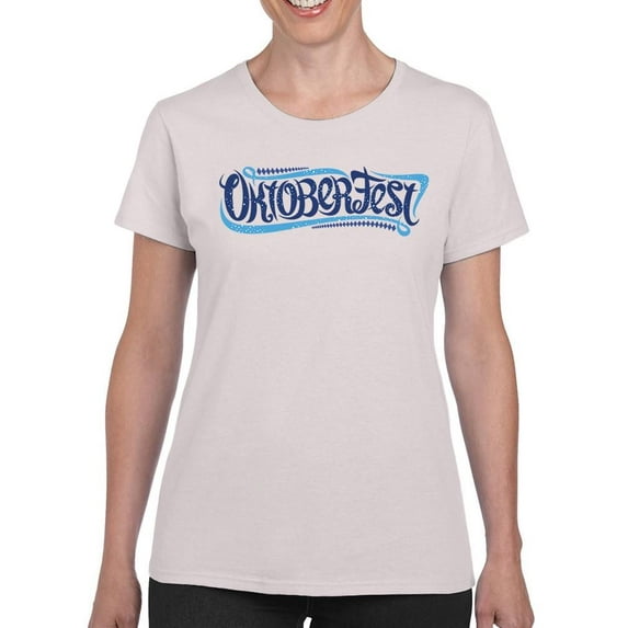 Oktoberfest Swirls And Diamond T-Shirt Women -Image by Shutterstock, Female 3X-Large