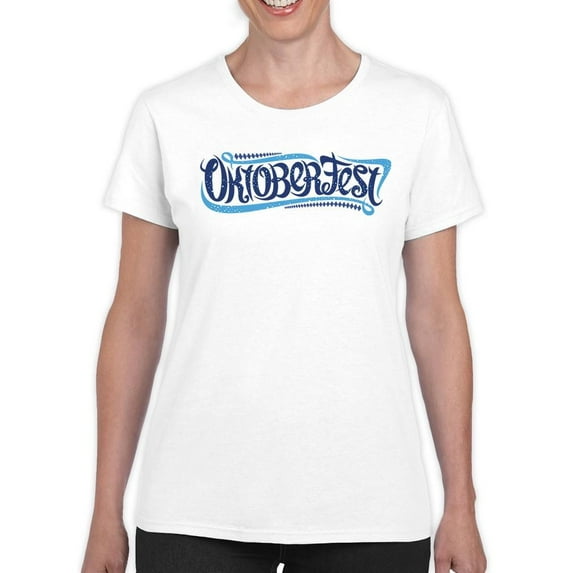 Oktoberfest Swirls And Diamond T-Shirt Women -Image by Shutterstock, Female 4X-Large