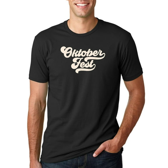 Oktoberfest T-Shirt 100% cotton Top For Men Black S-5XL Vintage Loose Fit Casual German Festival Party Comfortable Clothing
