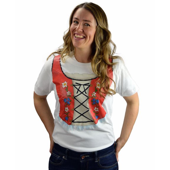 Oktoberfest T Shirt German Dirndl Design