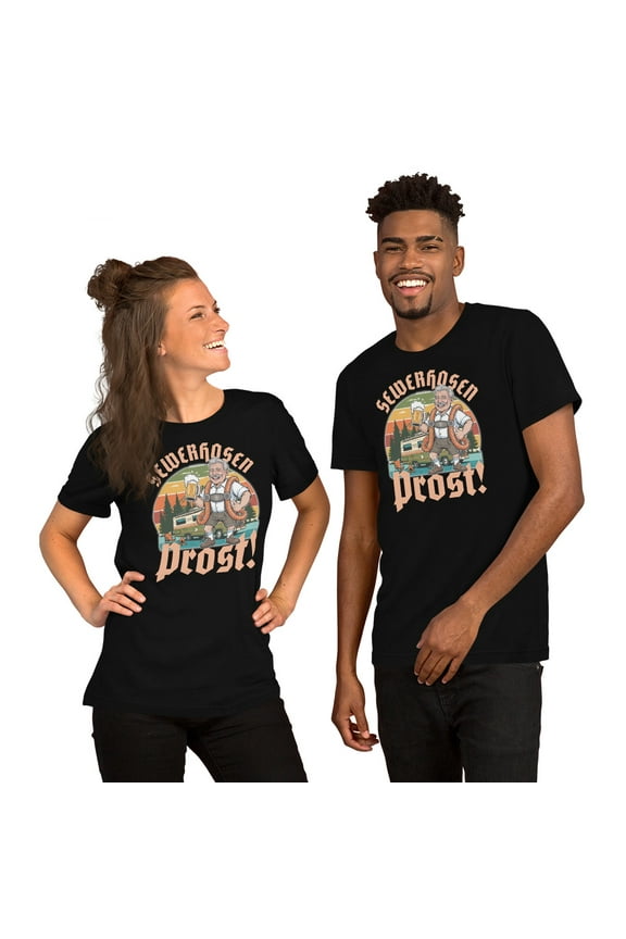 Oktoberfest T-Shirt, RV Camping, Party, Lederhosen T Shirt, German Beer (XS)