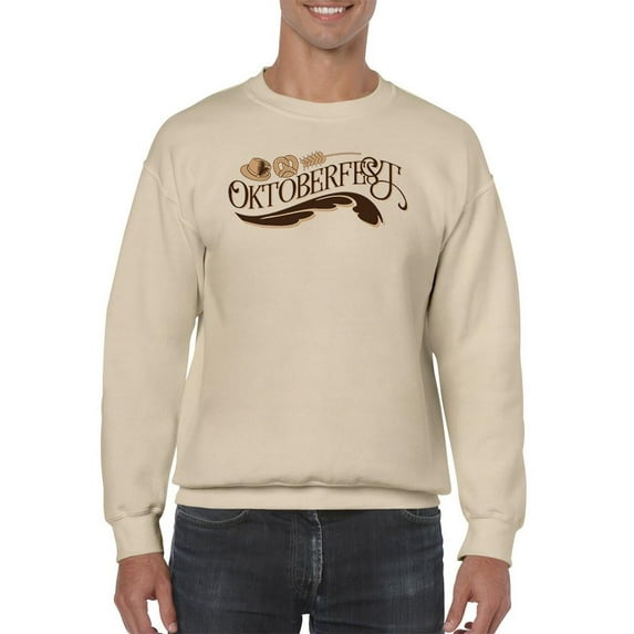 Oktoberfest Vintage Banner Sweatshirt Men -Image by Shutterstock, Male Medium