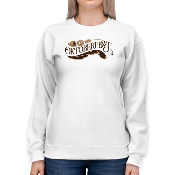 Oktoberfest Vintage Banner Sweatshirt Women -Image by Shutterstock, Female Small