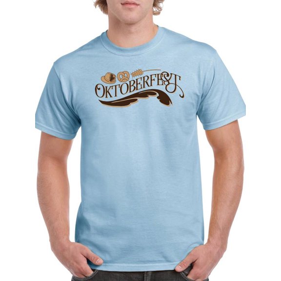 Oktoberfest Wave Banner T-Shirt Men -Image by Shutterstock, Male Large