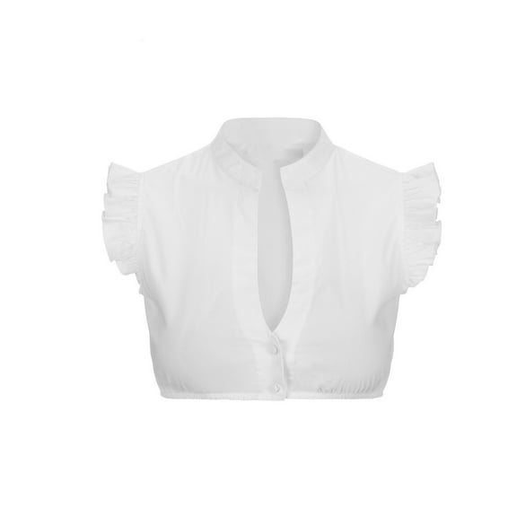 Oktoberfest Women's Dirndl Dress Festival Stage Short Sleeve Traditional Outfit Elegant Performance Attire for Celebrations and Events