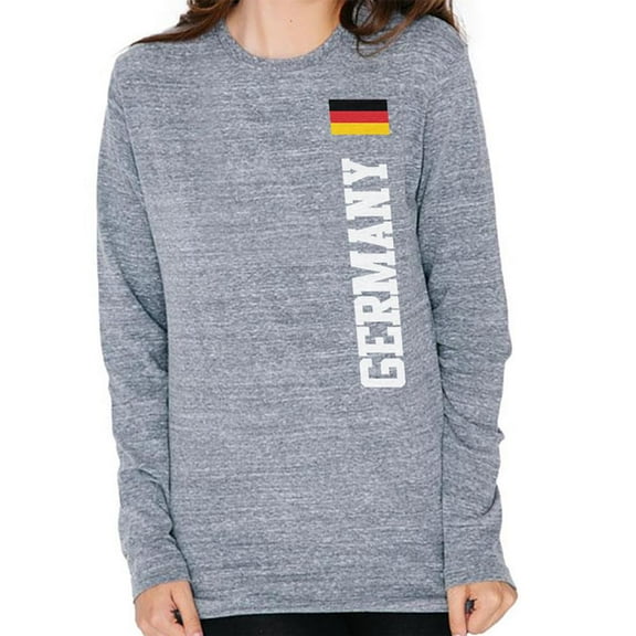 Oktoberfest World Cup Germany Mens Soft Long Sleeve T Shirt Heather MD