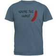 thumbnail image 1 of Oktoberfest Youre The Wurst German Bratwurst Mens T Shirt Indigo Blue MD, 1 of 1