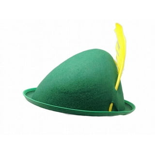 Germ Peacock & Pheasant Oktoberfest Hunter Hat Feathers with Stag Pin