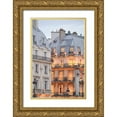 thumbnail image 1 of Okula, Carina 11x14 Gold Ornate Wood Framed with Double Matting Museum Art Print Titled - Golden Glow in The City of Light, 1 of 4