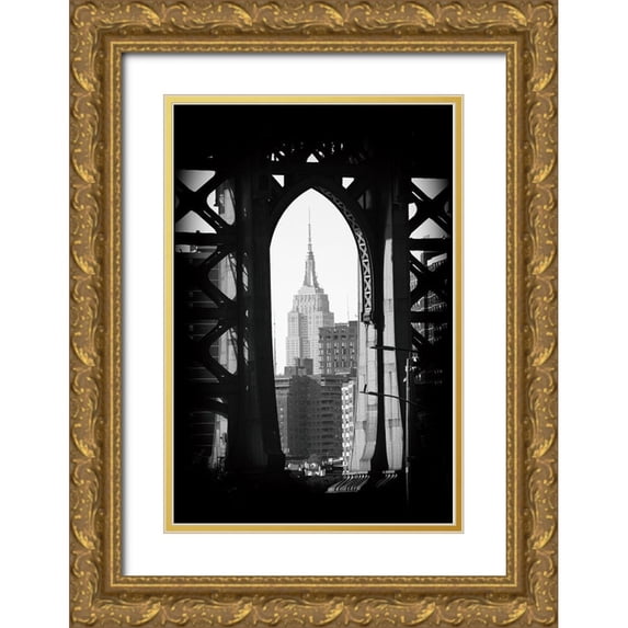 Okula, Carina 11x14 Gold Ornate Wood Framed with Double Matting Museum Art Print Titled - New York 2