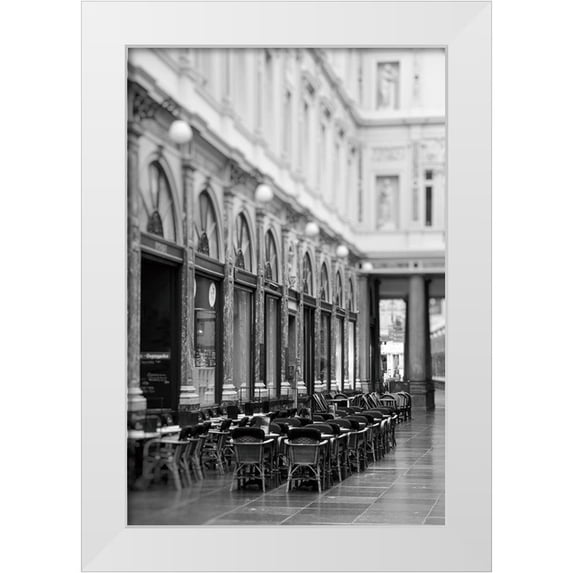 Okula, Carina 11x14 White Modern Wood Framed Museum Art Print Titled - Royal Galleries Black and White
