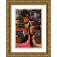 thumbnail image 1 of Okula, Carina 13x18 Gold Ornate Wood Framed with Double Matting Museum Art Print Titled - French Market No. 2, 1 of 4