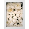 thumbnail image 1 of Okula, Carina 17x24 White Modern Wood Framed Museum Art Print Titled - Peony 1, 1 of 4