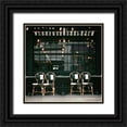 thumbnail image 1 of Okula, Carina 20x20 Black Ornate Wood Framed with Double Matting Museum Art Print Titled - Paris Cafe No. 20, 1 of 4