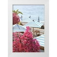 thumbnail image 1 of Okula, Carina 23x32 White Modern Wood Framed Museum Art Print Titled - Pink White and Blue on The Riviera, 1 of 4