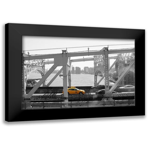Okula, Carina 24x17 Black Modern Framed Museum Art Print Titled - New York