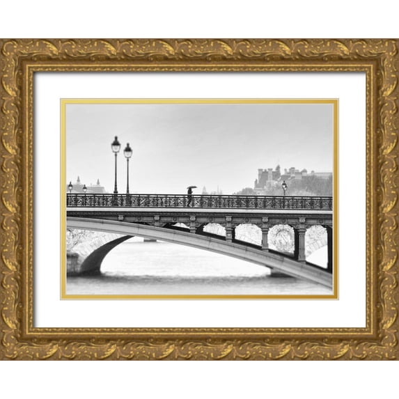 Okula, Carina 32x24 Gold Ornate Wood Framed with Double Matting Museum Art Print Titled - A Moment In Time