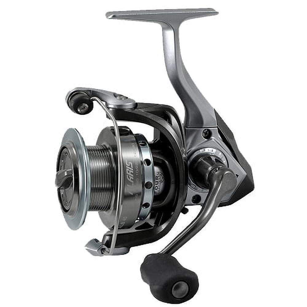 Lew's Laser SG Speed Spin Spinning Fishing Reel, Size 300 Reel, Silver  (Clam Package)