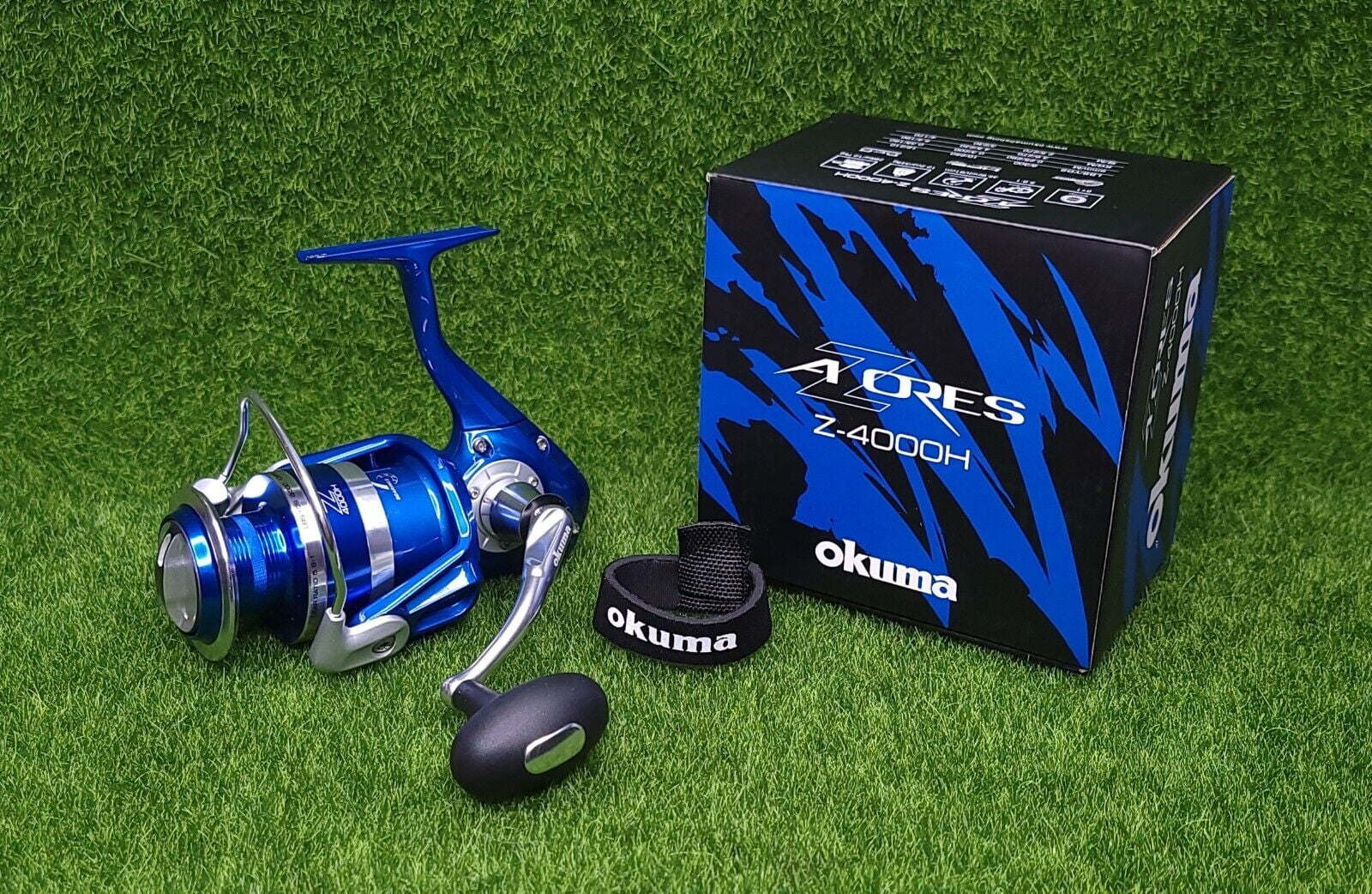 Buy Okuma Azores Blue 6500 and Metaloid Saltwater Spin Combo 8ft 3in PE4-8  2pc online at