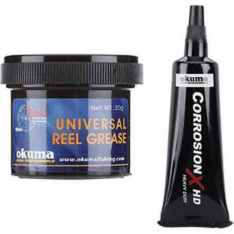 Okuma Cal's Universal Grease w/10ml CorrosionX Oil 30g