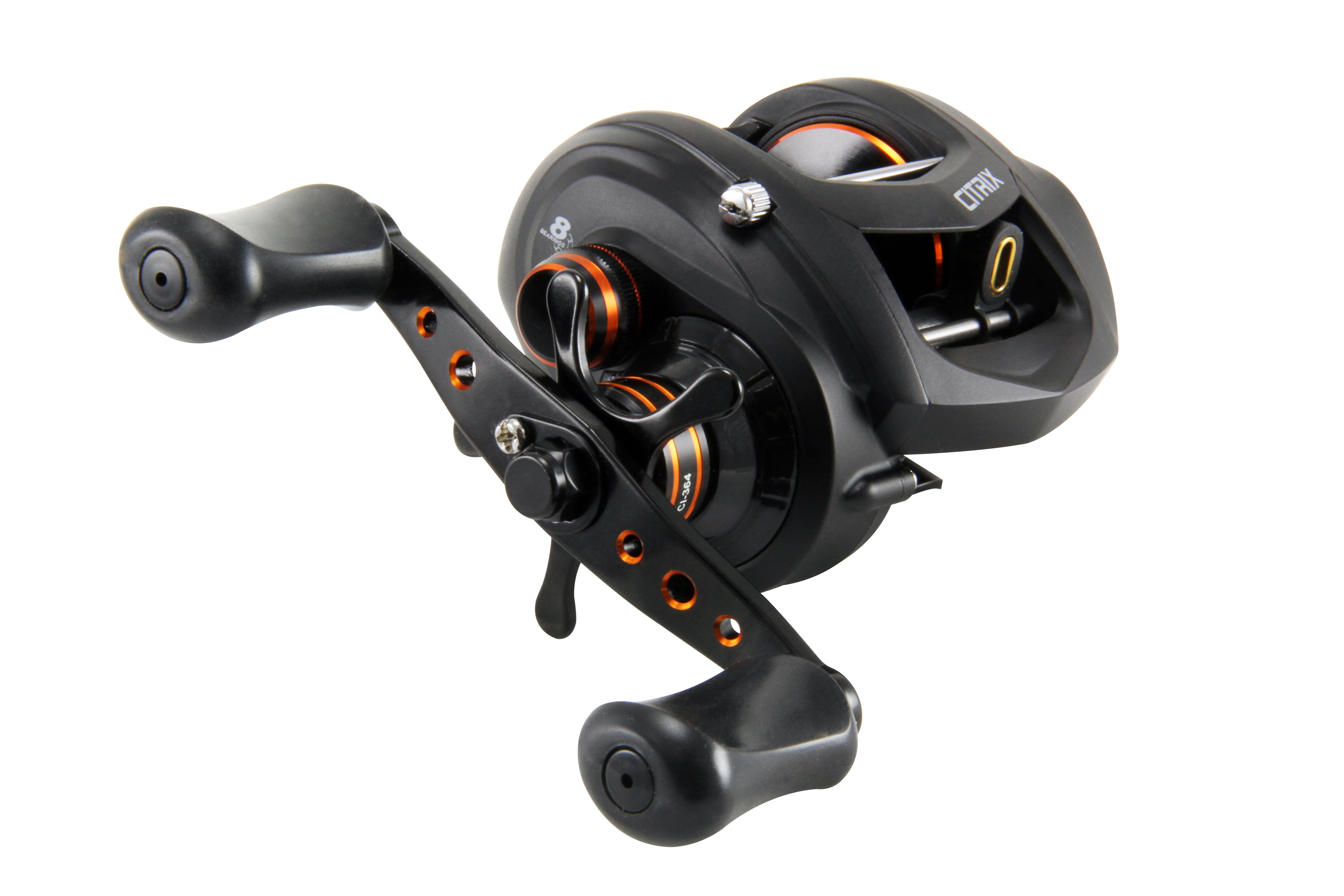 Okuma Citrix 350 Baitcast Reel, Left Handed, 7+1BB, 6.4:1