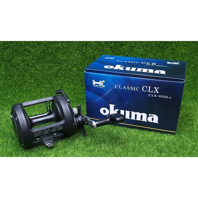 Okuma CLX-450La Classic Levelwind Star Drag Reel 450 Size