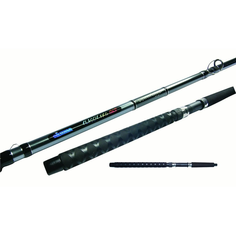 Okuma Classic Pro GLT CP-DR-762ML Medium Light Downrigger Trolling Fishing  Rod, 2 Piece 