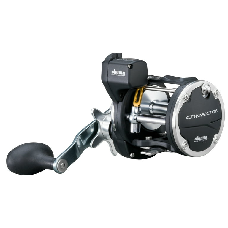 Okuma Convector Line Counter 45 Reel, 8.0:1 Gear Ratio, 20 lbs Max