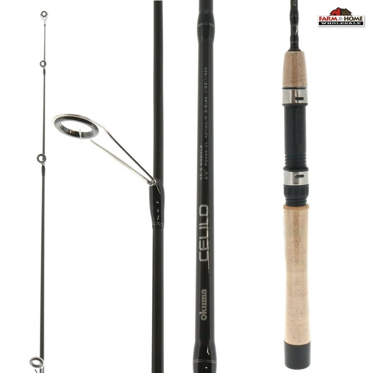 Okuma Fishing Tackle Celilo Specialty B Series Trolling Rod, 6ft