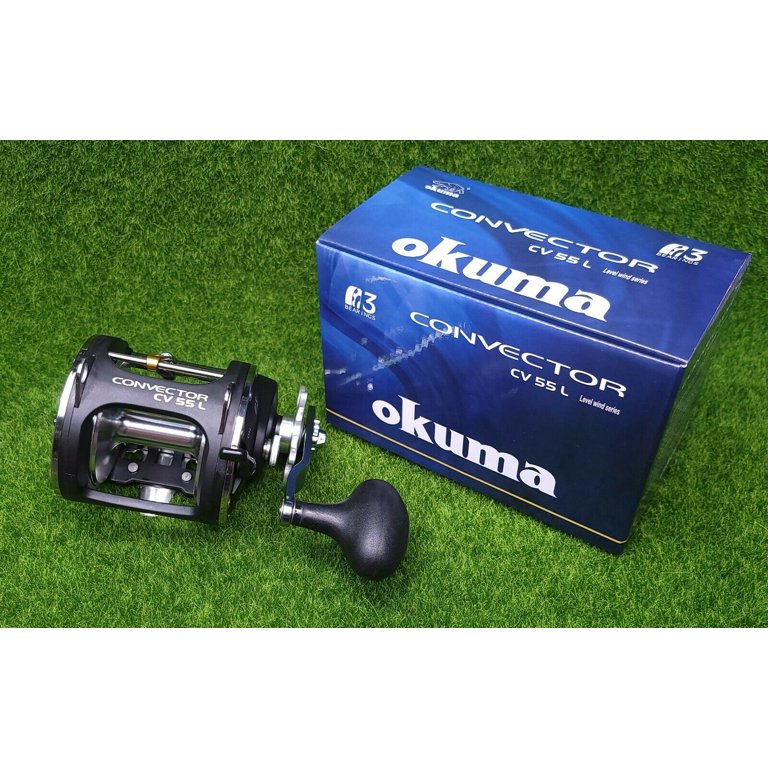 Okuma Fishing Tackle Convector Levelwind Trolling Reel, 4.0 1, 2BB