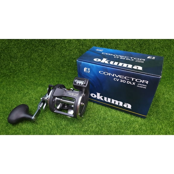 Okuma Convector Linecounter 30DLX Baitcast Reel LH 4.0:1