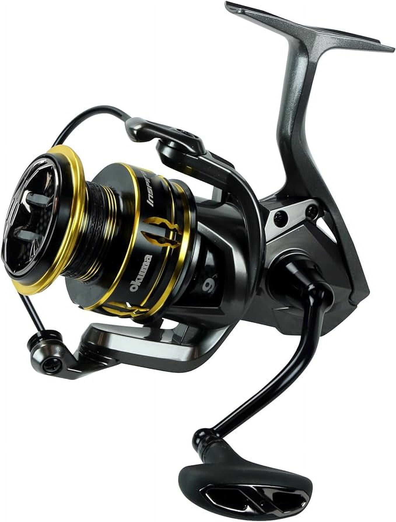 Okuma Inspira ISX Lightweight Rigid Aluminum TCA Flight Drive 9BB Spinning  Reel, ISX-3000HA