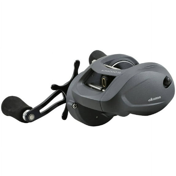 Okuma Komodo SS 6HPB+1RB Right Hand Low Profile Baitcast Fishing Reel 6.4:1