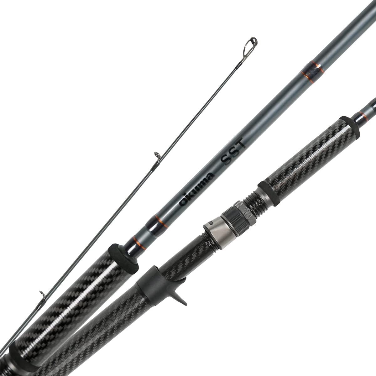 OKUMA SST-C-962XH-CGa SST Carbon Grip a Rods, Gray, 9'6