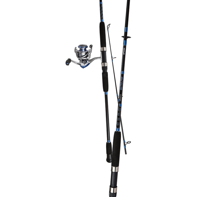 okuma avenger safina pro rod and reel spinning combo and Cyclonic Flow Rotor Okuma Fishing Safina Pro MH