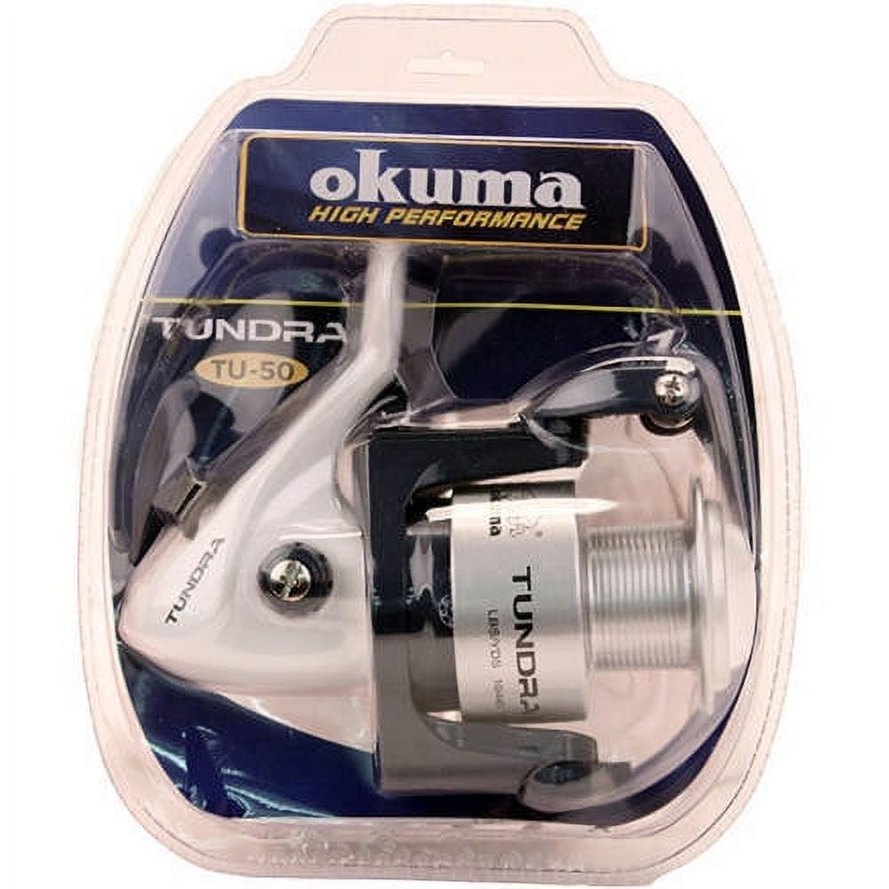 Okuma Tundra Spinning Reel 50, 4.5:1 Gear Ratio, 1BB Bearings 