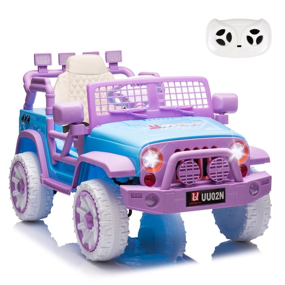 Okybaby 12V Kids Ride on Truck Car with Parent Control, Spring ...