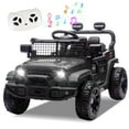 thumbnail image 1 of Okybaby 24V Kids Ride On Jeep Car with Remote Control,Four-wheel Suspension, Electric Kids Ride On Toy Car with Dual Motor,LED Light,USB,Bluetooth,MP3 for Kids of 3+, Black, 1 of 9