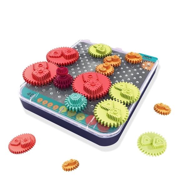 Okywoh Gears Puzzle Game Set for Kids, STEM Educational Toy, Logical Thinking, Creative Learning, Boys Girls Ages 5+