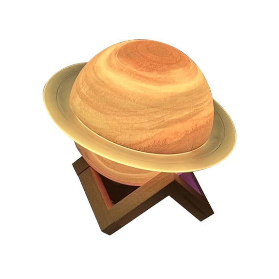 Okywoh Saturn Ring BT Speaker - Portable 3D Lighting Audio Subwoofer