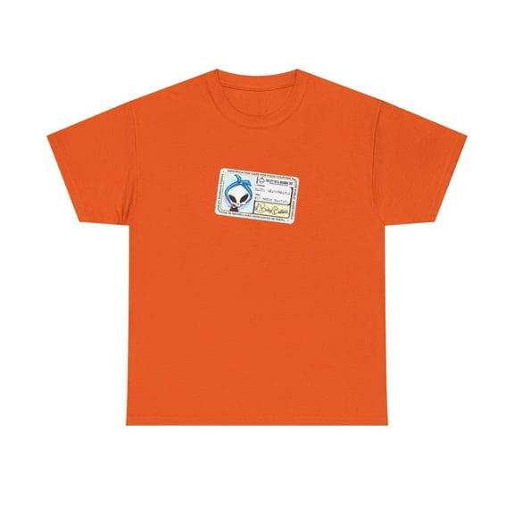Ol Boney Bastrd ID Reaper Blind 2000s Skateboard Vintage Classic TShirt Print - Orange / XL
