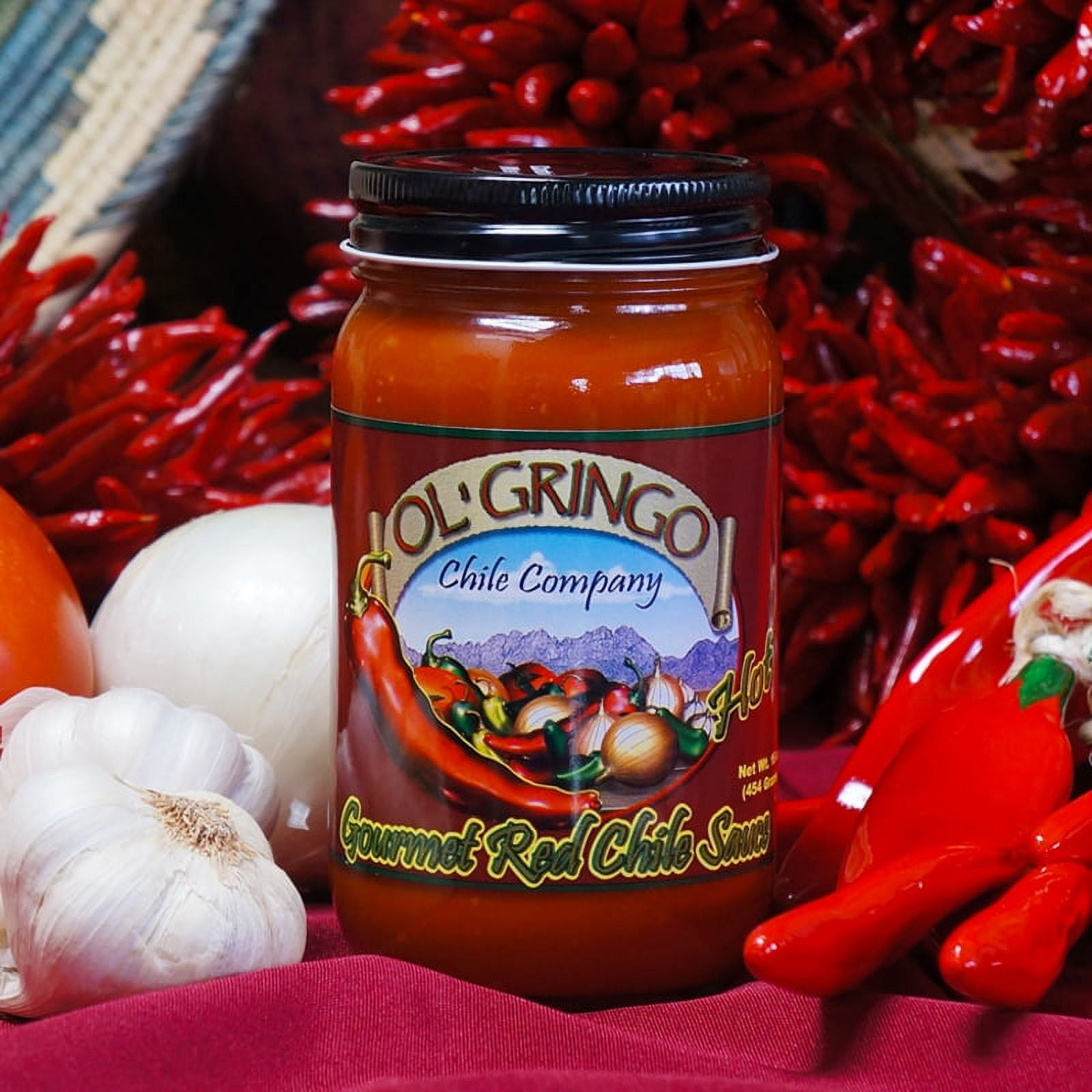 Ol' Gringo Gourmet Hot Red Chile Sauce