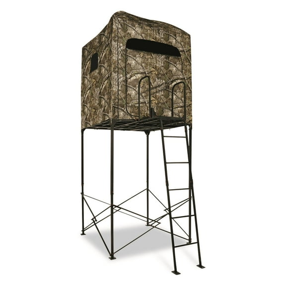 OL'MAN 7' Base Camp Deluxe Quad Pod with Blind Enclosure