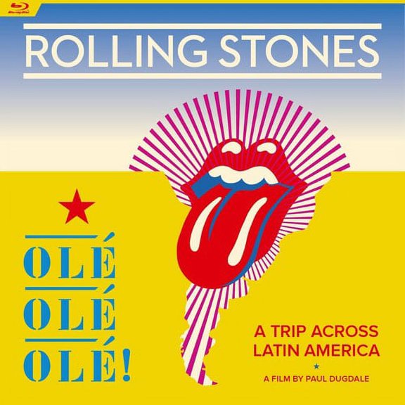 The Rolling Stones - Ol Ol Ol! A Trip Across Latin America  [BLU-RAY] Digipack Packaging
